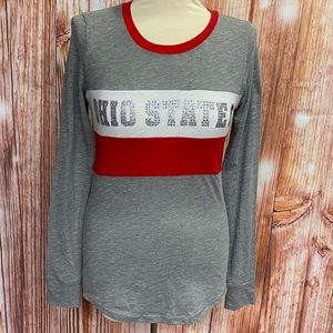 PINK Victoria’s Secret‎ Bling Ohio State Long Sleeve Tee Shirt